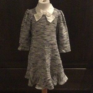 Black and White collared dress by Janie and Jack